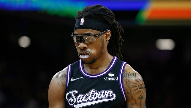 Sacramento Kings center Richaun Holmes has been accused of abusing his six-year-old son, which he denied in a series of since-deleted tweets.