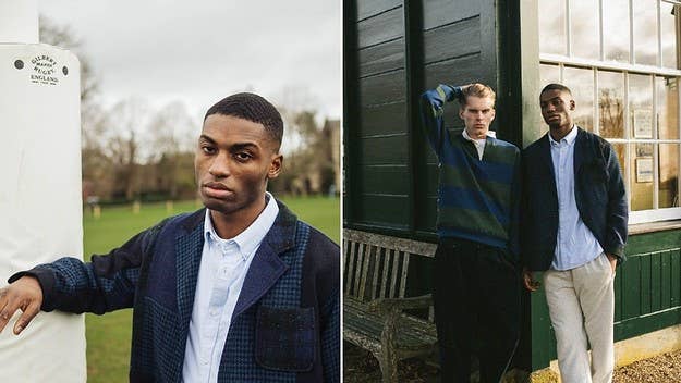 The duo has teamed up to create a five-piece offering focused around rugby uniforms worn both on and off the field throughout the North of England.