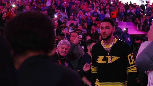 The maligned point guard made his return to Philadelphia Thursday. Despite all the hate Philly showed its former star, Simmons still found a way to smile.
