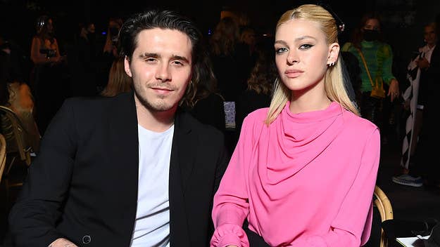 Brooklyn Beckham, the eldest son of David Beckham and Victoria Beckham, and Nicola Peltz tied the knot Saturday in Palm Beach, Florida, at her family's estate.