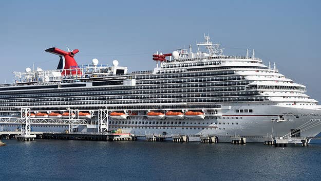 The United States Coast Guard is searching after a man who reportedly jumped overboard on the Carnival Mardi Gras cruise ship early Saturday morning. 