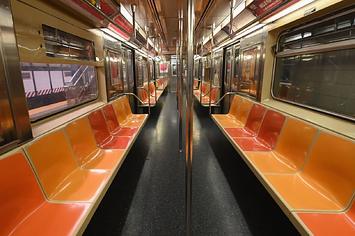 Photograph of New York City subway