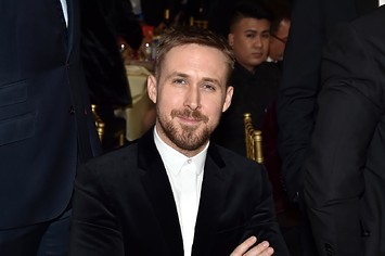 Ryan Gosling at The 24th Annual Critics' Choice Awards at Barker Hangar