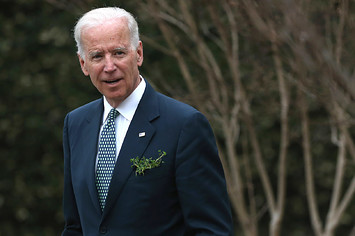 Joe Biden photographed in Washington DC