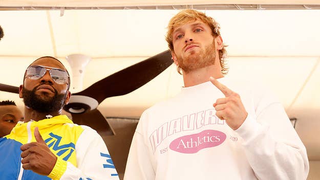 Nearly a year after facing off with Floyd Mayweather in an eight-round exhibition bout, Logan Paul claims the boxing legend still owes him millions.