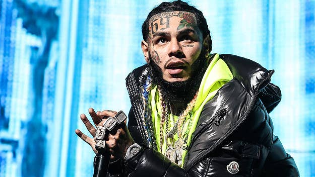 The ongoing feud between 6ix9ine and Fivio Foreign continued on Wednesday, with Tekashi sending more shots at the Brooklyn drill rapper on social media.