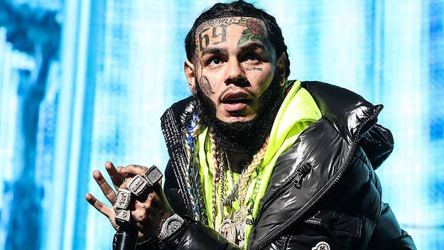 The ongoing feud between 6ix9ine and Fivio Foreign continued on Wednesday, with Tekashi sending more shots at the Brooklyn drill rapper on social media.