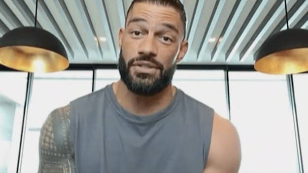 The WWE universal champion caught up with TMZ to talk all things WWE and WrestleMania, and the conversation shifted to the internet-backed brothers.