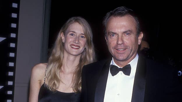 Laura Dern and Sam Neill reflected on their 'Jurassic Park' characters being romantically linked in the original film despite a 20-year age gap.