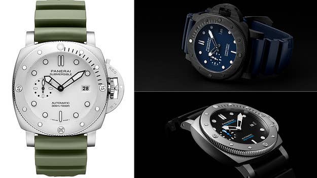 Panerai's Submersible QuarantaQuattro Watch is Now Available in a 44mm Case, Joining the Existing 42mm and 47mm Models the World Already Loves. 