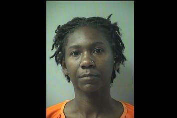 Mugshot of Shyla Heidelberg who was arrested for child neglect on Saturday
