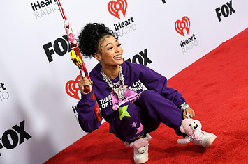 Coi Leray attends the 2022 iHeartRadio Music Awards at The Shrine Auditorium