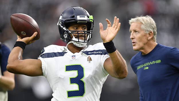 Just a week after Wilson was traded, the star quarterback responded to statements from the Seattle Seahawks claiming that he was the one who wanted out.