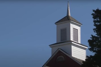 A still from a Southern Baptist Convention investigative report video is shown