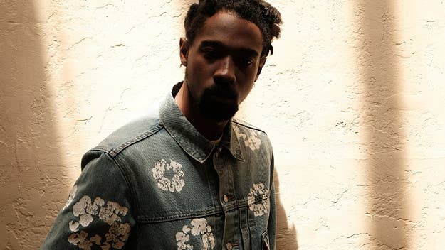 The drop marks the first time since February 2020 that the cotton wreath denim jackets have been made available, with the pandemic causing the delay.