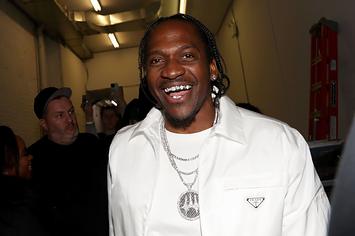 Pusha T Wearing Grills, Prada, and a Chain and his listening party.