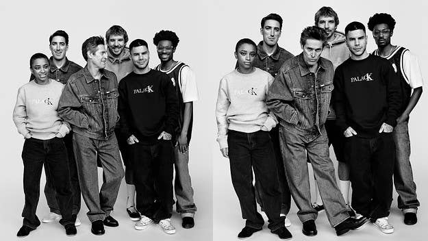 Palace has put its own irreverent spin on Calvin Klein's signature items, including tees, hoodies, jeans, and the first-ever remix of the CK One fragrance.