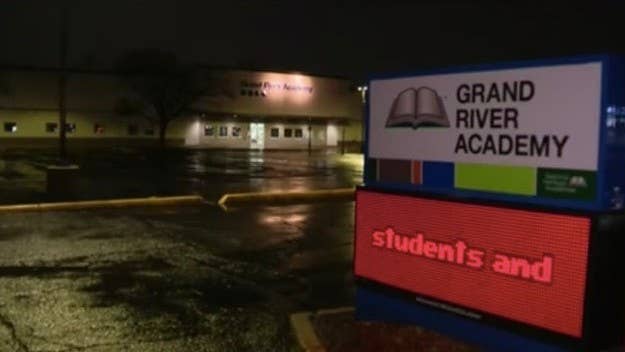 The incident occurred Monday at Grand River Academy in Michigan, the same school were a kindergartner previously brought Jose Cuervo margarita mix to class.