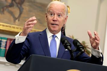 President Joe Biden gives remarks on providing additional support to Ukraine