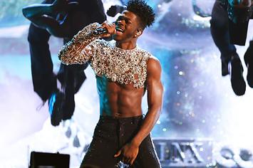 Lil Nas X performs at the Grammys