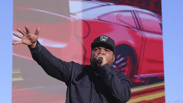 Ice Cube responded to a fake claim on Twitter that a 'Friday' reboot was in the works and that Vince Staples and Druski would be starring in it.