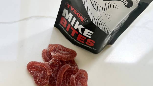 Nearly 25 years after famously biting Evander Holyfield's ear during a 1997 fight, Mike Tyson and his cannabis company are launching ear-shaped gummies.