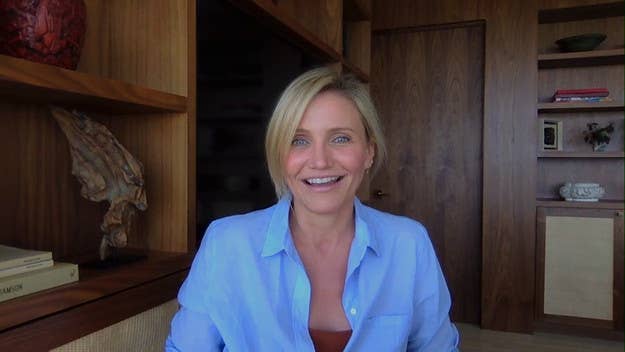 In a new interview on the BBC podcast 'Rule Breakers,' Cameron Diaz admits she washes her face 'twice a month' after re-examining her views on beauty.