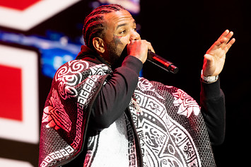 The Game performs at a music festival