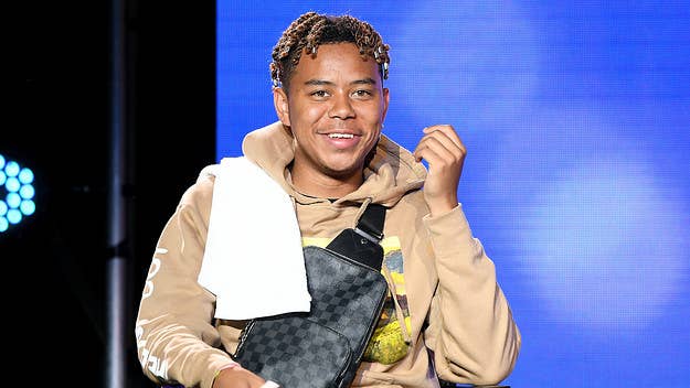 During a concert, Cordae rejected a request from a fan for the rapper to pay their college tuition, with Cordae remarking he isn't Lil Uzi Vert.