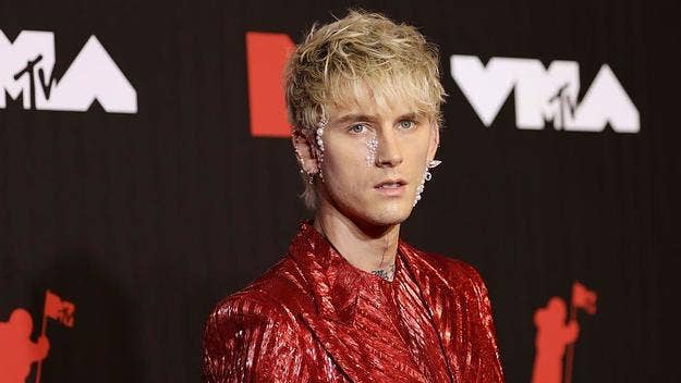 Machine Gun Kelly said he was close to getting Drake to portray a “Fake Drake” figure in his new film 'Good Mourning,' which hits theaters on May 20. 
