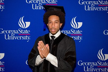 Chris "Ludacris" Bridges attends the 2022 Georgia State University Commencement Ceremony