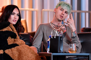 Megan Fox and Machine Gun Kelly are pictured together