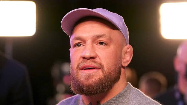 Conor McGregor took shots at Jake Paul in the aftermath of Irish boxer Katie Taylor's victory over Amanda Serrano Saturday night at Madison Square Garden.