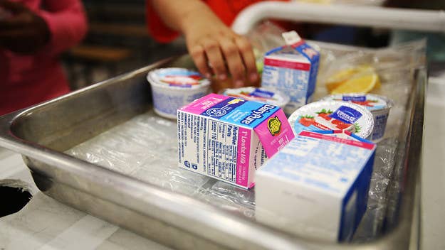 Students from a preschool and kindergarten center in New Jersey were sent to the hospital after they drank milk from cartons filled with sanitizer.