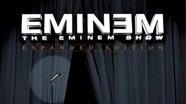 To coincide with its 20th anniversary, Eminem has released an expanded edition of his fourth album 'The Eminem Show' with 18 additional songs.