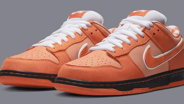 Early reports suggest that a new 'Orange Lobster' Concepts x Nike SB Dunk Low collab is reportedly releasing in Fall 2022. Click here for the early details.