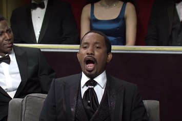 Screenshot of SNL skit about Will Smith