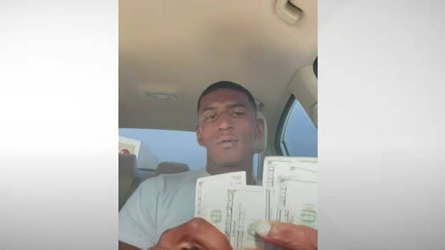 Prosecutors released footage of alleged hitman Javon Carter counting money he supposedly received as payment for the killing of Le’Shonte Jones.
