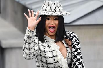 Cardi B attends Chanel Women's Spring-Summer 2020 show