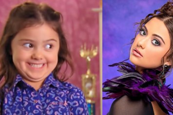 Side by side of TV star Kailia Posey