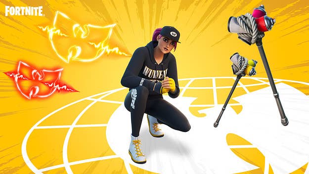 Wu Wear pieces are being added to the 'Fortnite' community. And in celebration of the Wu-Tang Clan team-up, IRL pieces are also being released.