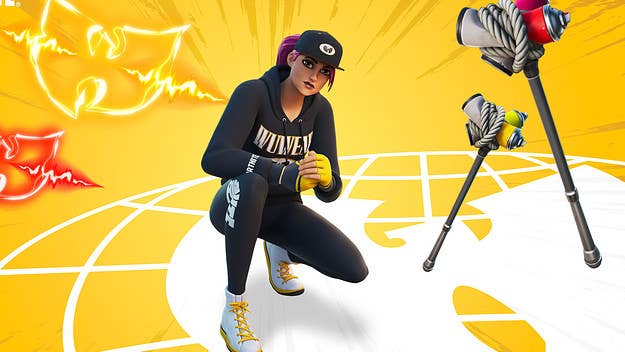 Wu Wear pieces are being added to the 'Fortnite' community. And in celebration of the Wu-Tang Clan team-up, IRL pieces are also being released.
