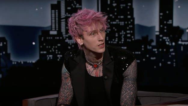 Machine Gun Kelly, whose new album 'Mainstream Sellout' is officially out now, had a life-changing experience thanks to a serious psychedelic.

