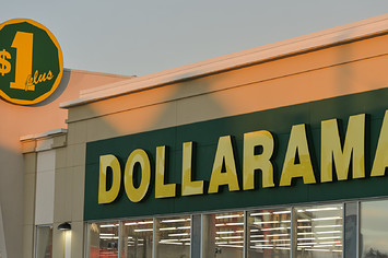 A Dollarama store location