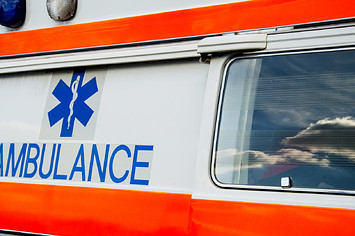 Ambulance stock photo by artas via Getty