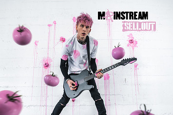 The digital edition cover art for Machine Gun Kelly's 'Mainstream Sellout'