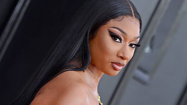 Megan Thee Stallion sat down with Gayle King in her first interview on the alleged shooting incident involving Tory Lanez, where the rapper tears up.
