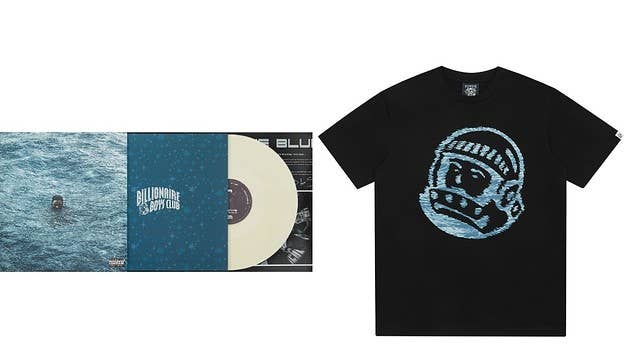 Billionaire Boys Club EU has recently linked up with UK-based Sainté on a limited edition EU Sounds Vinyl and T-shirt for his latest project - Out The Blue.
