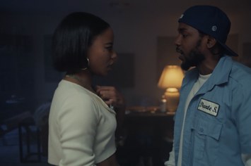 Kendrick Lamar "We Cry Together" short film screen shot.
