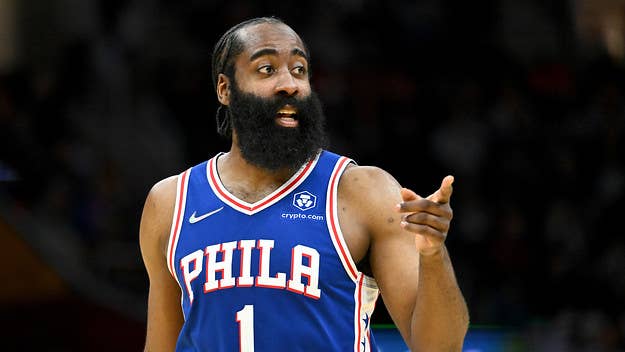 James Harden talks NBA championship hopes with the Philadelphia Sixers, the Brooklyn Nets stint, free throw narratives, and Body Armor campaign. 